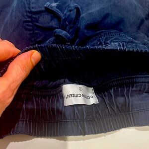 Cotton Citizen Deep Blue stretch material Joggers